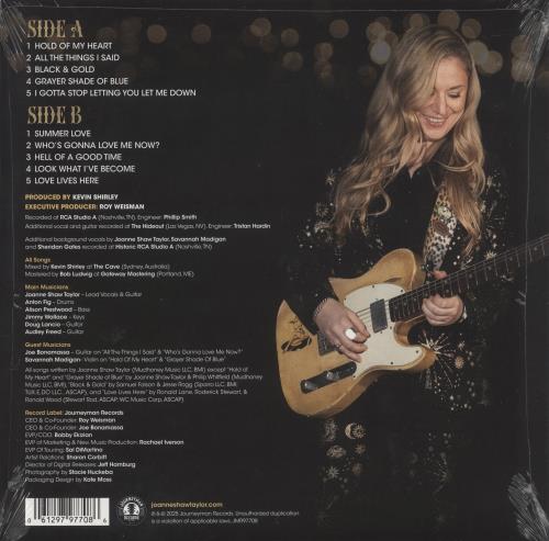 Joanne Shaw Taylor Black & Gold - Green Marbled Vinyl - Sealed vinyl LP album (LP record) UK O5HLPBL872867