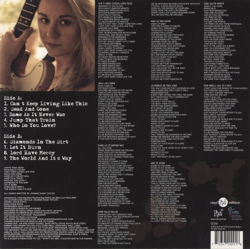 Joanne Shaw Taylor Diamonds In The Dirt vinyl LP album (LP record) German O5HLPDI681073