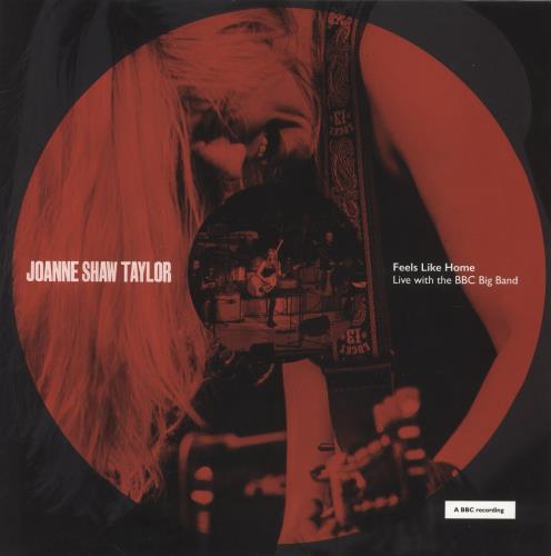Joanne Shaw Taylor Feels Like Home (Live With The BBC Big Band) - Red Vinyl 12" vinyl single (12 inch record / Maxi-single) UK O5H12FE863478