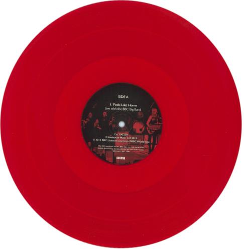 Joanne Shaw Taylor Feels Like Home (Live With The BBC Big Band) - Red Vinyl 12" vinyl single (12 inch record / Maxi-single) UK O5H12FE863478