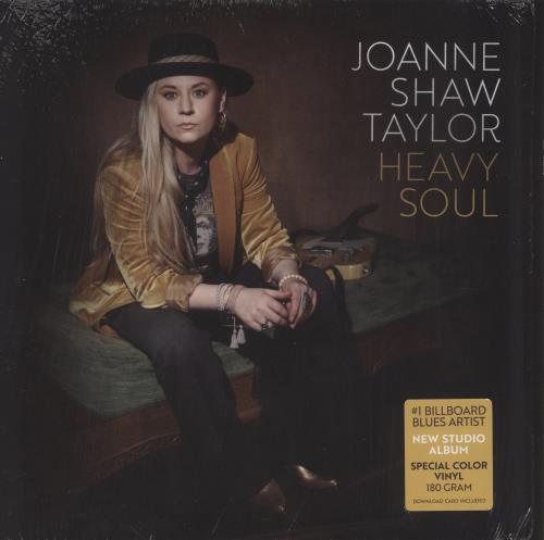 Joanne Shaw Taylor Heavy Soul - Violet Lightning Vinyl - Shrink vinyl LP album (LP record) US O5HLPHE863459