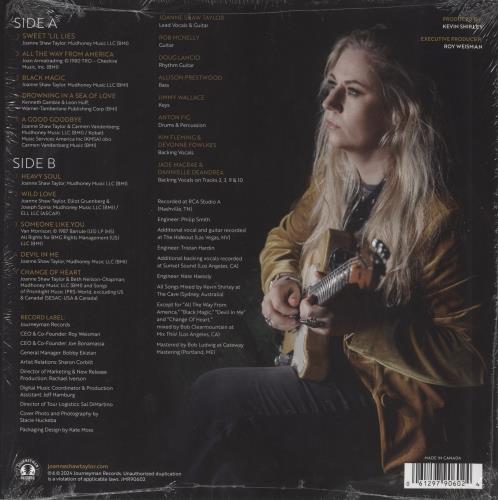 Joanne Shaw Taylor Heavy Soul - Violet Lightning Vinyl - Shrink vinyl LP album (LP record) US O5HLPHE863459