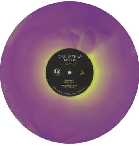Joanne Shaw Taylor Heavy Soul - Violet Lightning Vinyl vinyl LP album (LP record) US O5HLPHE874567