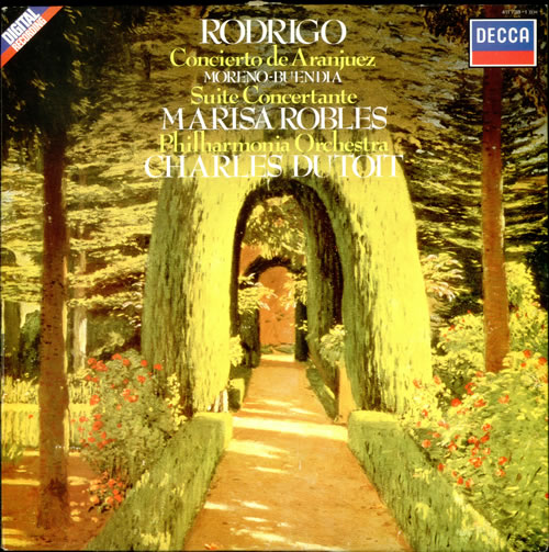 Joaquin Rodrigo Concierto de Aranjuez / Suite Concertante vinyl LP album (LP record) UK JIILPCO526772