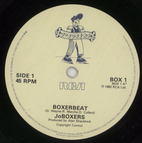 JoBoxers Boxerbeat 7" vinyl single (7 inch record / 45) UK JOB07BO196384
