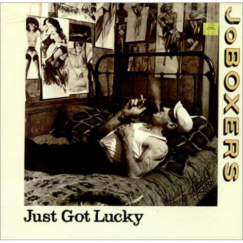 JoBoxers Just Got Lucky UK 12" vinyl single (12 inch record / Maxi
