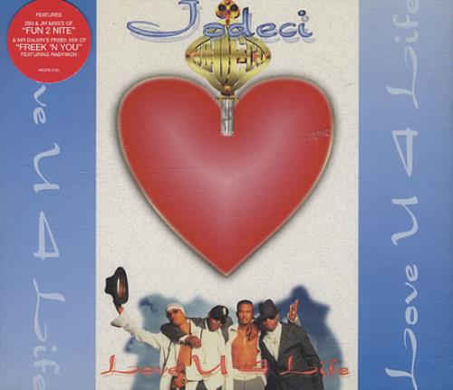 Jodeci Love U 4 Life CD single (CD5 / 5") UK JODC5LO388158