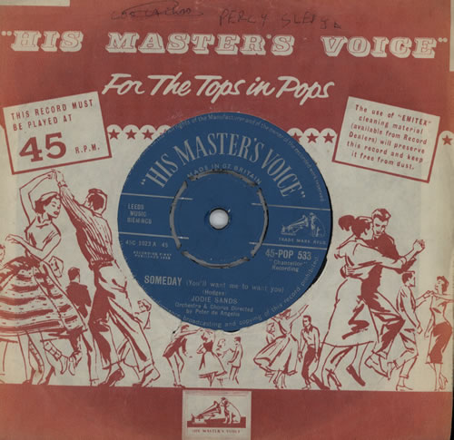 Jodie Sands Someday 7" vinyl single (7 inch record / 45) UK KPD07SO572906