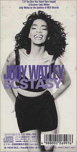 Jody Watley Ecstasy 3" CD single (CD3) Japanese JDYC3EC118440