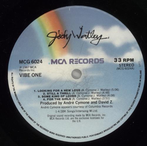 Jody Watley Jody Watley vinyl LP album (LP record) UK JDYLPJO73577