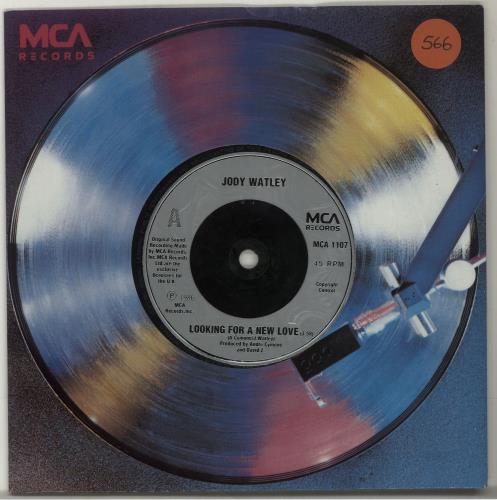 Jody Watley Looking For A New Love 7" vinyl single (7 inch record / 45) UK JDY07LO688050