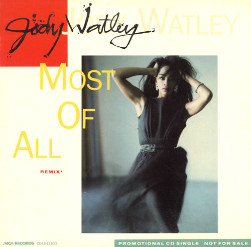 Jody Watley Most Of All CD album (CDLP) US JDYCDMO556592