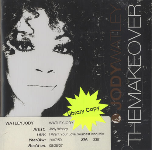 Jody Watley The Makeover CD album (CDLP) Canadian JDYCDTH468741