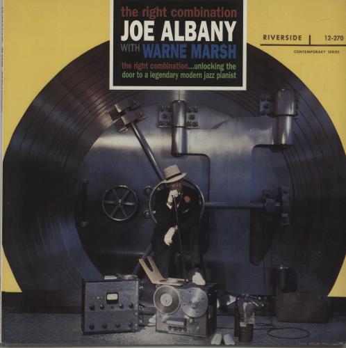 Joe Albany The Right Combination vinyl LP album (LP record) US J26LPTH668527