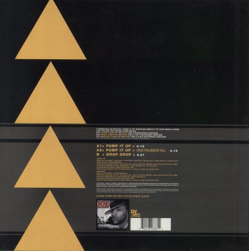 Joe Budden Pump It Up 12" vinyl single (12 inch record / Maxi-single) UK J/B12PU856546