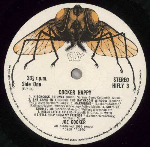 Joe Cocker Cocker Happy vinyl LP album (LP record) UK JOELPCO479933