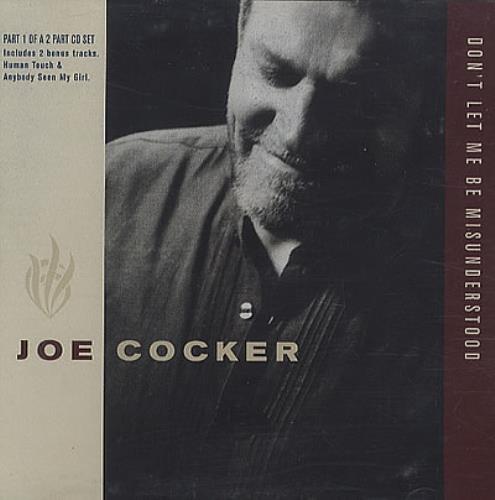 Joe Cocker Don't Let Me Be Misunderstood CD single (CD5 / 5") UK JOEC5DO385205