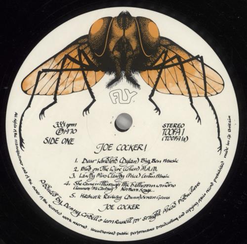 Joe Cocker Joe Cocker / With A Little Help - Fly Stickered 2-LP vinyl record set (Double LP Album) UK JOE2LJO742818