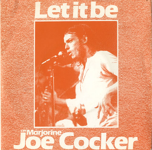 Joe Cocker Let It Be 7" vinyl single (7 inch record / 45) UK JOE07LE89427