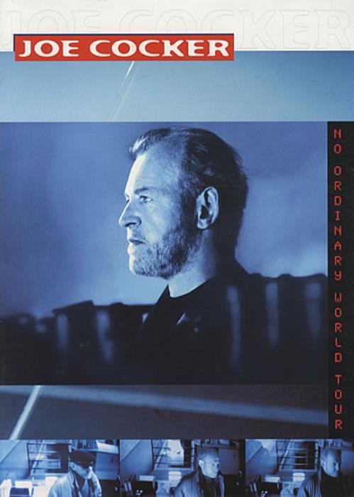 Joe Cocker No Ordinary World Tour tour programme UK JOETRNO340740