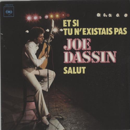 Joe Dassin Salut 7" vinyl single (7 inch record / 45) French JSN07SA656902