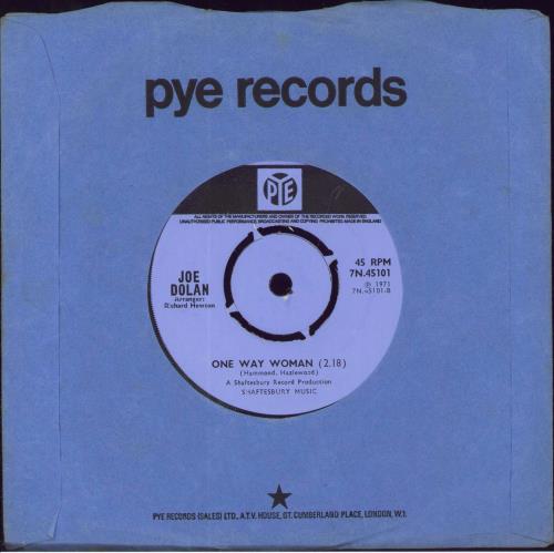 Joe Dolan You And The Looking Glass 7" vinyl single (7 inch record / 45) UK JD007YO806411