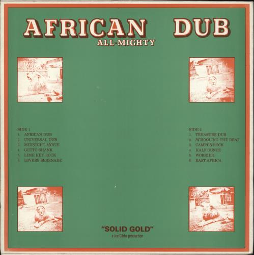 Joe Gibbs African Dub All-Mighty - Chapter One vinyl LP album (LP record) US GI2LPAF715924