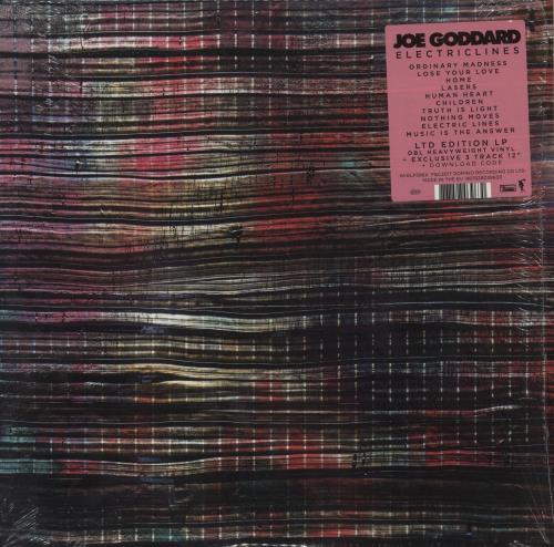 Joe Goddard Electric Lines: Deluxe Edition + Bonus 12" - Shrink 2-LP vinyl record set (Double LP Album) UK GO72LEL867302