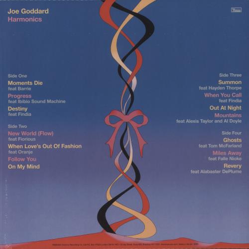 Joe Goddard Harmonics - Pink Vinyl - Autographed 2-LP vinyl record set (Double LP Album) UK GO72LHA878696