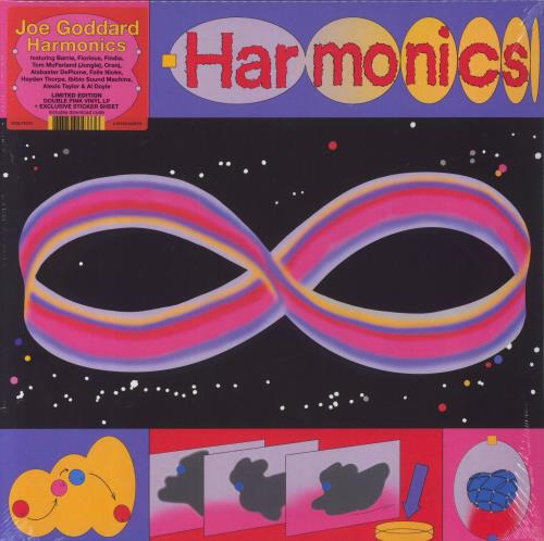Joe Goddard Harmonics - Pink Vinyl - Sealed 2-LP vinyl record set (Double LP Album) UK GO72LHA848175