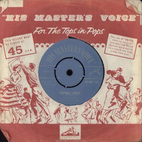 Joe Gordon Folk Four Football Crazy 7" vinyl single (7 inch record / 45) UK GFQ07FO709250