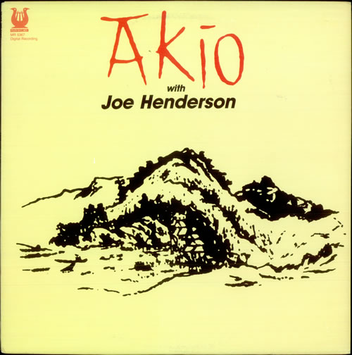 Joe Henderson Akio With Joe Henderson vinyl LP album (LP record) US JKXLPAK520213