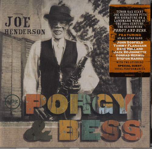 Joe Henderson Porgy & Bess CD album (CDLP) UK JKXCDPO584511