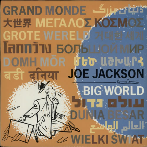 Joe Jackson Big World 2-LP vinyl record set (Double LP Album) Japanese JOJ2LBI601490