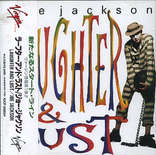 Joe Jackson Laughter And Lust CD album (CDLP) Japanese JOJCDLA164745