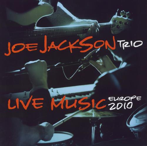 Joe Jackson Live Music - Europe 2010 - NAD2020 - Orange Vinyl 2-LP vinyl record set (Double LP Album) UK JOJ2LLI830788