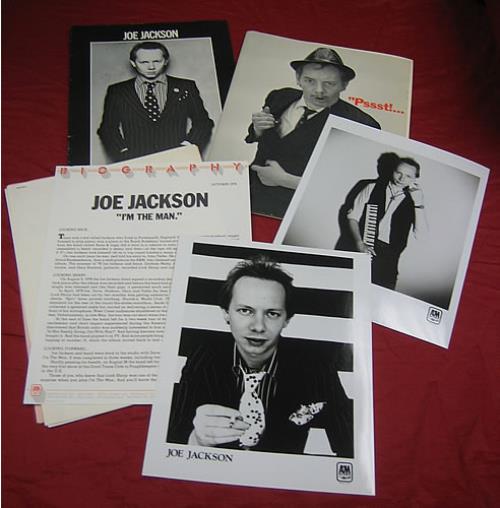 Joe Jackson Look Sharp/I'm The Man media press pack US JOJPPLO341105