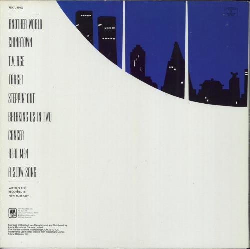 Joe Jackson Night And Day vinyl LP album (LP record) Canadian JOJLPNI800206