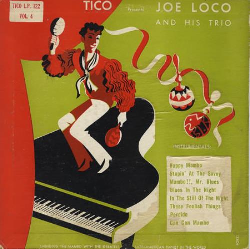 Joe Loco Mambos Volume Four 10" vinyl single (10 inch record) US JL010MA370741