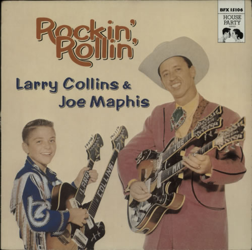 Joe Maphis Rockin' Rollin' vinyl LP album (LP record) German J5ELPRO613229