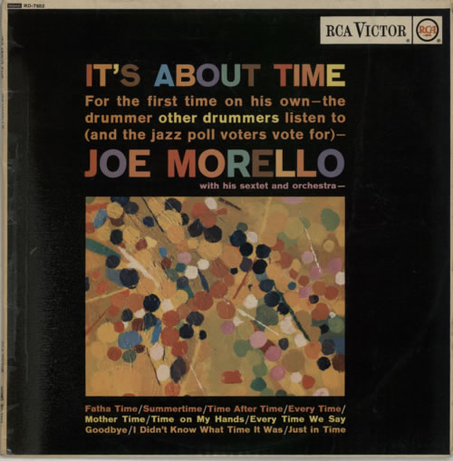 Joe Morello It's About Time vinyl LP album (LP record) UK J3FLPIT615770