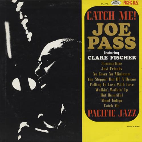 Joe Pass Catch Me! vinyl LP album (LP record) Mexican JP5LPCA377639