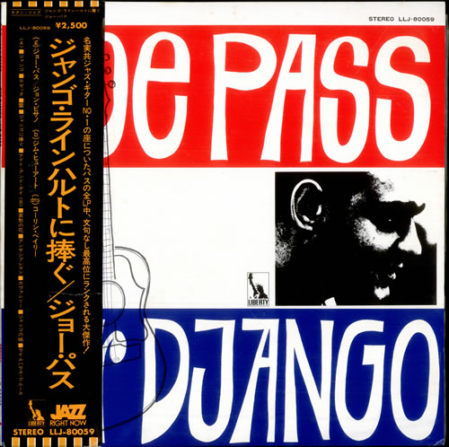 Joe Pass For Django vinyl LP album (LP record) Japanese JP5LPFO508928