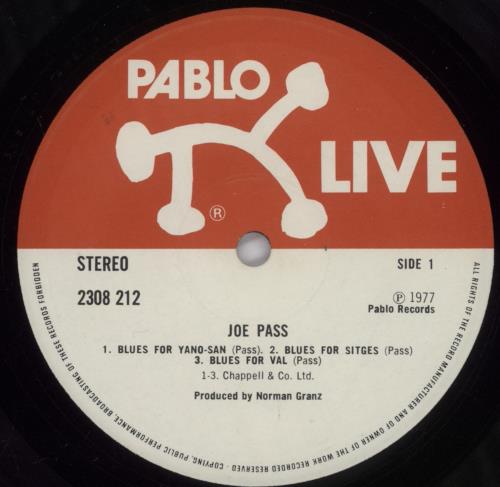 Joe Pass Montreux '77 vinyl LP album (LP record) UK JP5LPMO893445