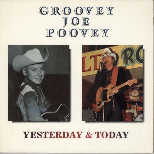 Joe Poovey Yesterday and Today vinyl LP album (LP record) German K0FLPYE712290