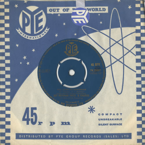 Joe Reisman The Guns Of Navarone 7" vinyl single (7 inch record / 45) UK -JR07TH472670