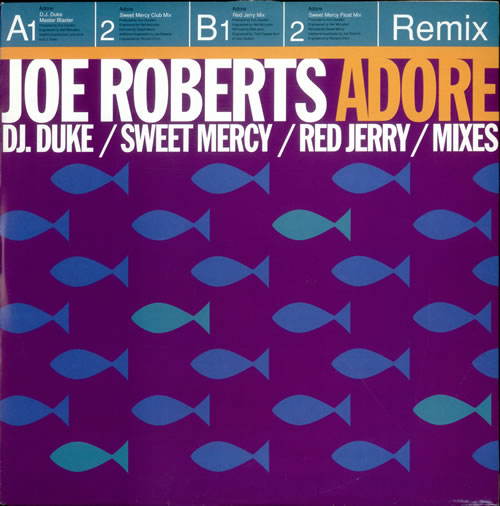 Joe Roberts Adore - Remix 12" vinyl single (12 inch record / Maxi-single) UK JFJ12AD506189
