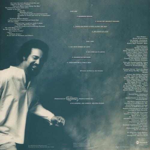 Joe Sample Rainbow Seeker vinyl LP album (LP record) UK JO6LPRA495625