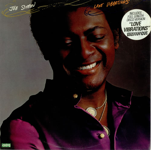 Joe Simon Love Vibrations vinyl LP album (LP record) UK JQELPLO496821