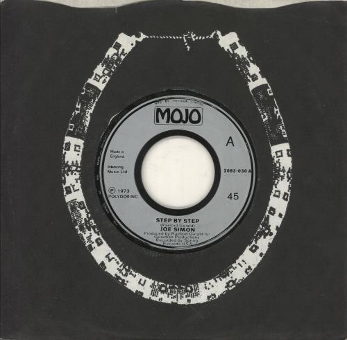 Joe Simon Step By Step - Wide 7" vinyl single (7 inch record / 45) UK JQE07ST748773